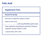 Folic Acid (60 Capsules)