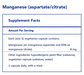 Manganese (aspartate/citrate) (60 Capsules)-Vitamins & Supplements-Pure Encapsulations-Pine Street Clinic