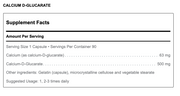 Calcium D-Glucarate (90 Capsules)
