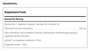 Resveratrol (30 Capsules)