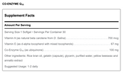 Co-Enzyme Q10 (30 Softgels)