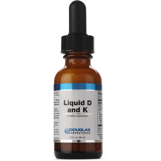 Liquid D and K (30 ml)-Vitamins & Supplements-Douglas Laboratories-Pine Street Clinic
