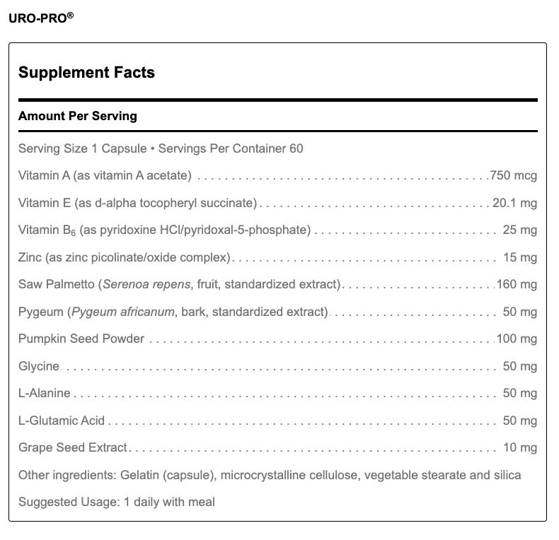 Uro-Pro (60 Capsules)
