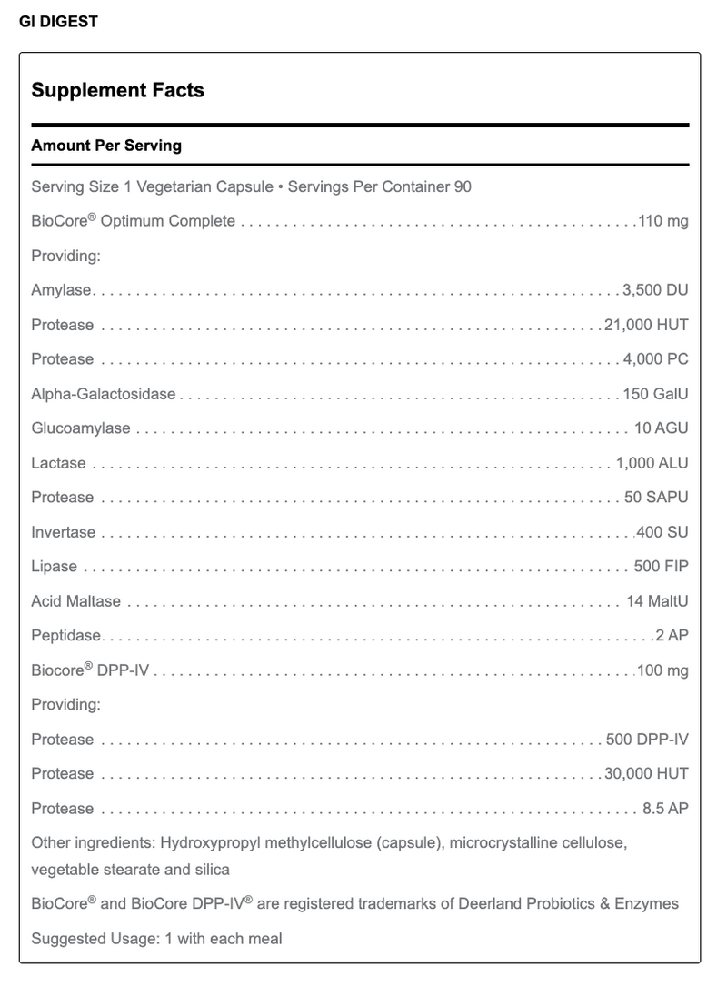 GI Digest (90 Capsules)