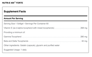 Nutri-E 400 Forte (60 Softgels)