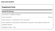Olive Leaf Extract