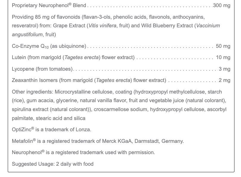 Ultra Preventive 50+ (60 Tablets)-Vitamins & Supplements-Douglas Laboratories-Pine Street Clinic