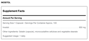 Inositol (100 Capsules)