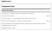 Turmeric Max-V (60 Capsules)