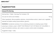 Amino-Iron (100 Tablets)