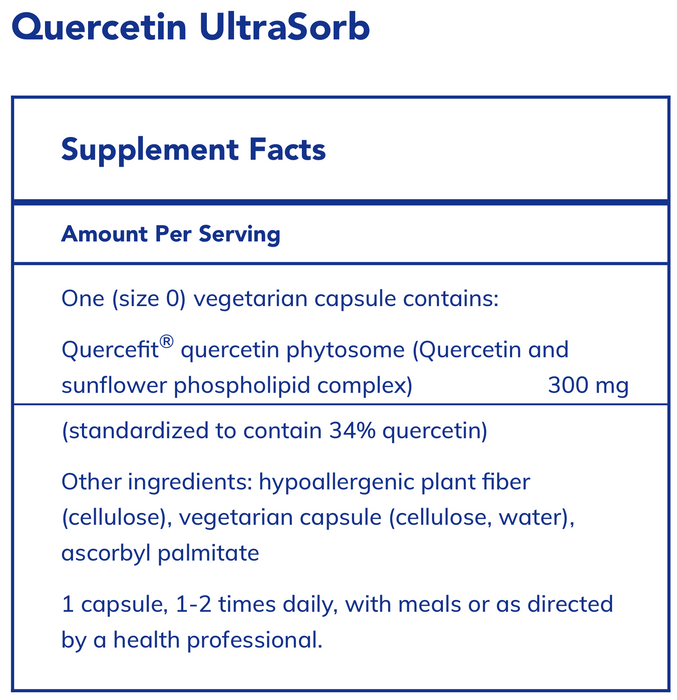 Quercetin UltraSorb (90 Capsules)