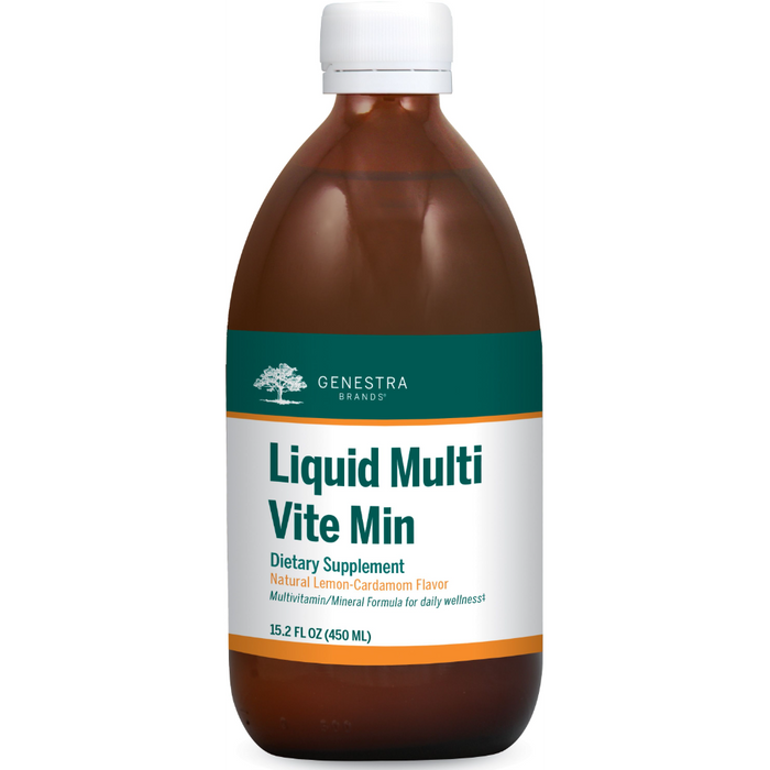 Liquid Multi Vite Min (450 ml)-Vitamins & Supplements-Genestra-Pine Street Clinic