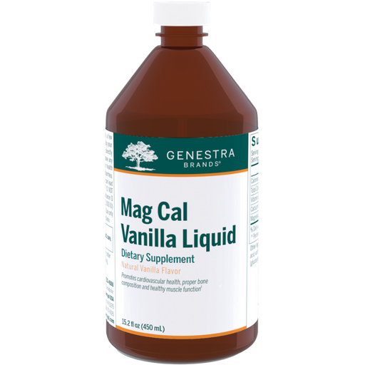 Mag Cal Vanilla Liquid (450 ml)-Vitamins & Supplements-Genestra-Pine Street Clinic