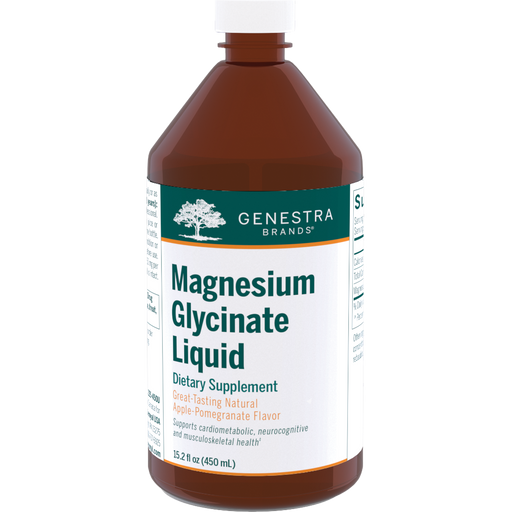 Magnesium Glycinate Liquid (450 ml)-Vitamins & Supplements-Genestra-Pine Street Clinic