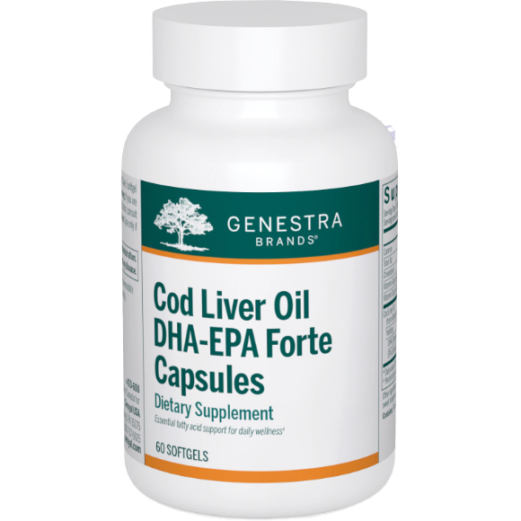 Cod Liver Oil DHA/EPA Forte (60 Softgels)