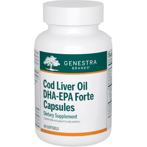 Cod Liver Oil DHA/EPA Forte (60 Softgels)-Genestra-Pine Street Clinic