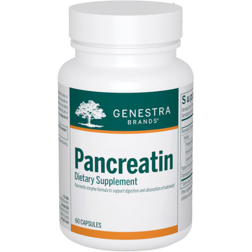 Pancreatin (60 Capsules)-Vitamins & Supplements-Genestra-Pine Street Clinic