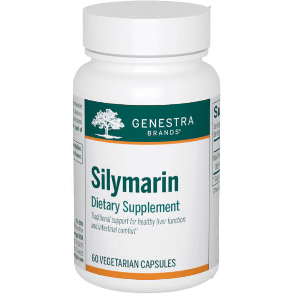 Silymarin (60 Capsules)-Vitamins & Supplements-Genestra-Pine Street Clinic