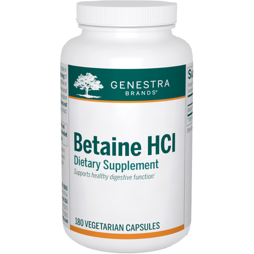 Betaine HCl (180 Capsules)-Genestra-Pine Street Clinic