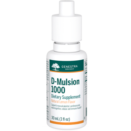 D-Mulsion 1000 (Natural Lemon Flavor) (30 ml)-Vitamins & Supplements-Genestra-Pine Street Clinic