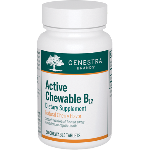 Active Chewable B12 (60 Chewables)-Genestra-Pine Street Clinic