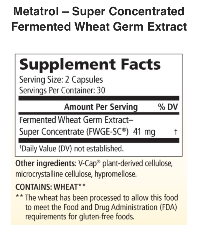 Metatrol (60 Capsules)