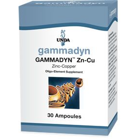 Gammadyn Zn-Cu (Zinc-Copper) (30 Ampoules)