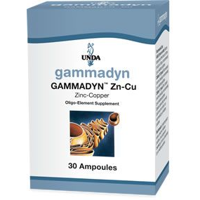 Gammadyn Zn-Cu (Zinc-Copper) (30 Ampoules)-UNDA-Pine Street Clinic