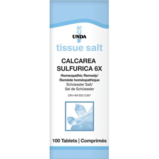 Calcarea Sulfurica 6X (100 Tablets)
