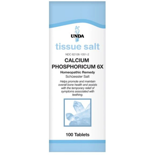 Calcium Phosphoricum 6X (100 Tablets)-UNDA-Pine Street Clinic