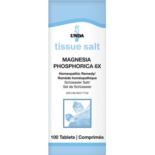 Magnesia Phosphorica 6X (100 Tablets)-Vitamins & Supplements-UNDA-Pine Street Clinic