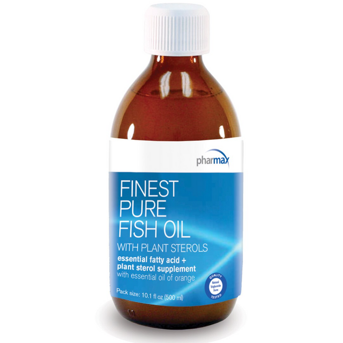Finest Pure Fish Oil with Plant Sterols (500 ml)-Vitamins & Supplements-Pharmax-Pine Street Clinic