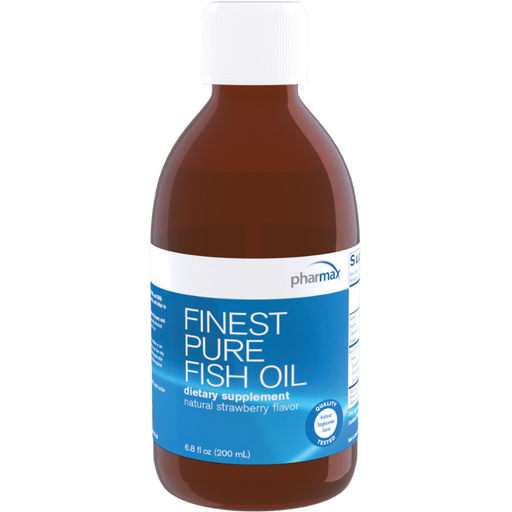 Finest Pure Fish Oil (Strawberry) (200 ml)-Vitamins & Supplements-Pharmax-Pine Street Clinic