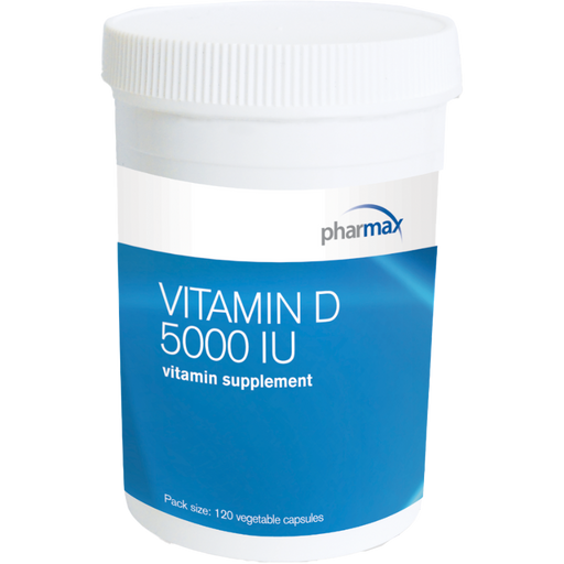 Vitamin D 5000 IU (120 Capsules)-Vitamins & Supplements-Pharmax-Pine Street Clinic