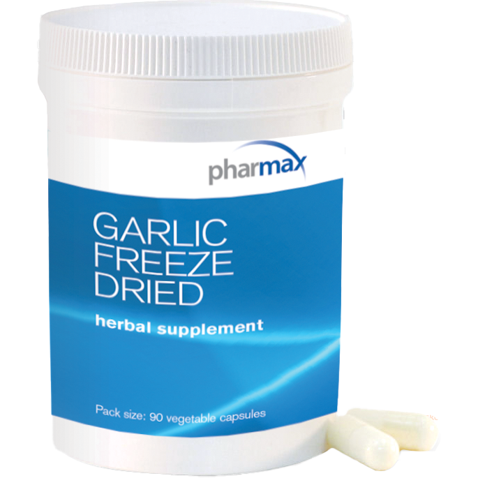 Garlic Freeze Dried (90 Capsules)-Vitamins & Supplements-Pharmax-Pine Street Clinic