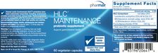 HLC Maintenance-Vitamins & Supplements-Pharmax-120 Capsules-Pine Street Clinic