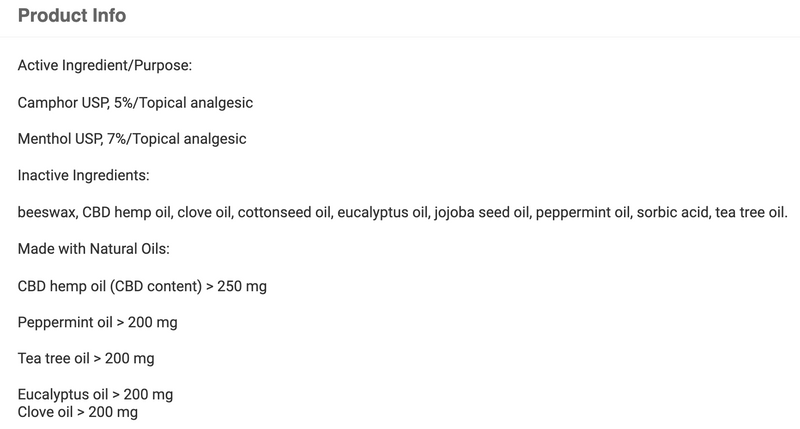 Level 4 Pain Relief Ointment