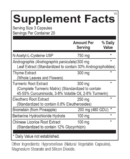 Simatrol Ortho Molecular Products - Sinatrol - 60 Capsules — Pine Street Clinic