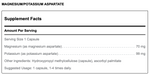 Magnesium/Potassium Aspartate