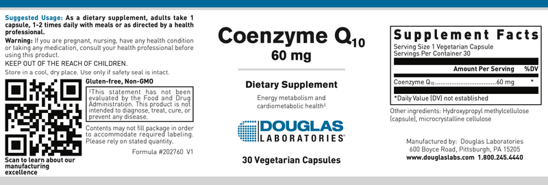 Coenzyme Q10 (60 mg)