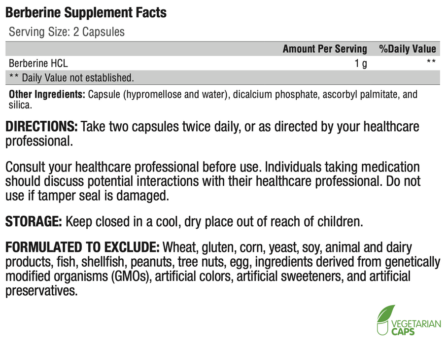Berberine (120 Capsules)-Vitamins & Supplements-Xymogen-Pine Street Clinic