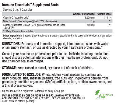 Immune Essentials (45 Capsules)-Vitamins & Supplements-Xymogen-Pine Street Clinic