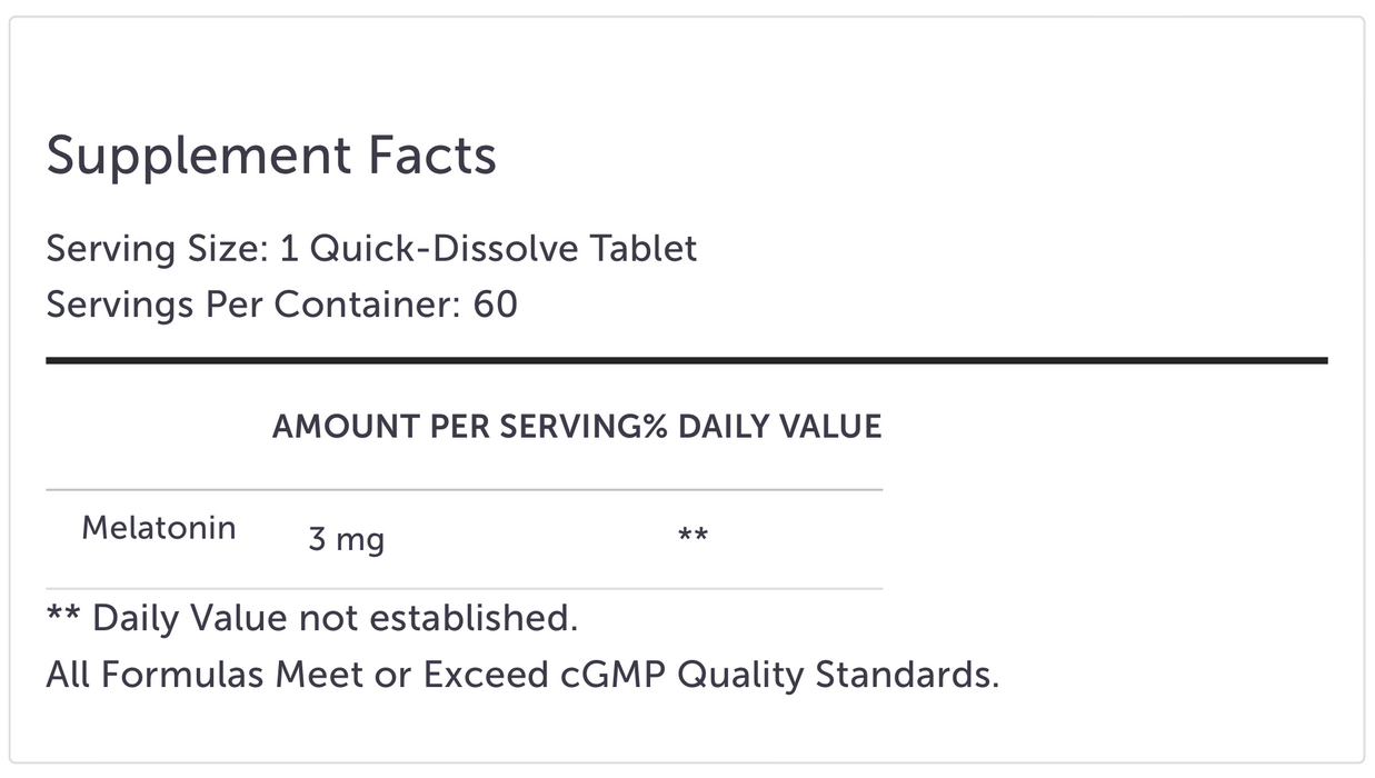 Melatonin Peppermint-Vitamins & Supplements-Xymogen-120 Quick-Dissolve Tablets-Pine Street Clinic
