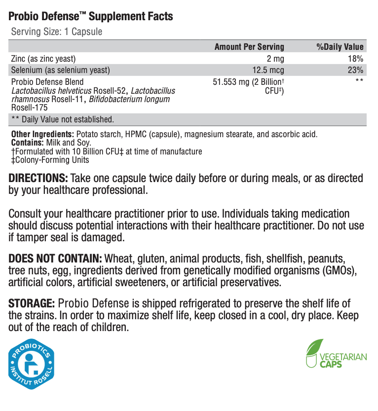 Xymogen Probio Defense 84 Capsules — Pine Street Clinic