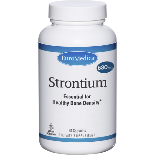 Strontium (60 Capsules)-Vitamins & Supplements-EuroMedica-Pine Street Clinic