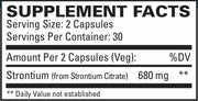 Strontium (60 Capsules)