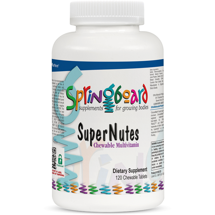 SuperNutes Chewable Multivitamin (120 Chewables)-Ortho Molecular Products-Pine Street Clinic