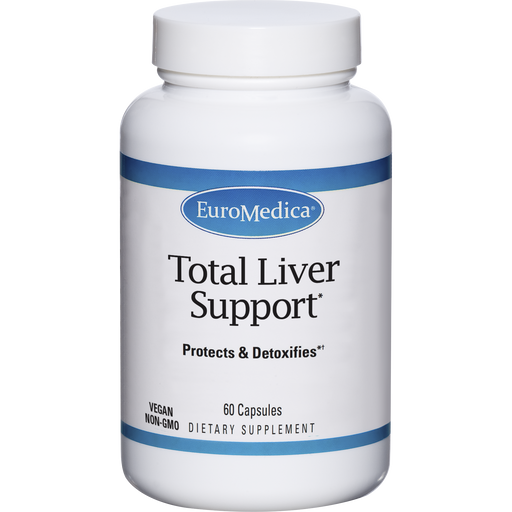 Total Liver Support (60 Capsules)-Vitamins & Supplements-EuroMedica-Pine Street Clinic