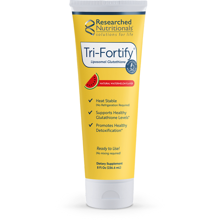 Tri-Fortify Liposomal Glutathione-Vitamins & Supplements-Researched Nutritionals-8 Ounce Tube-Watermelon-Pine Street Clinic