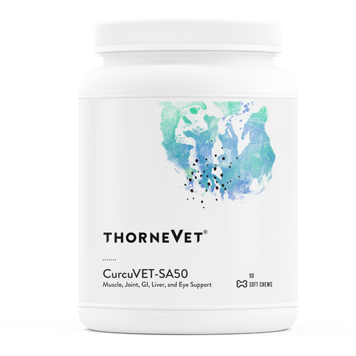 CurcuVET-SA50 (Curcumin Phytosome) (90 Soft Chews)-Thorne Vet-Pine Street Clinic